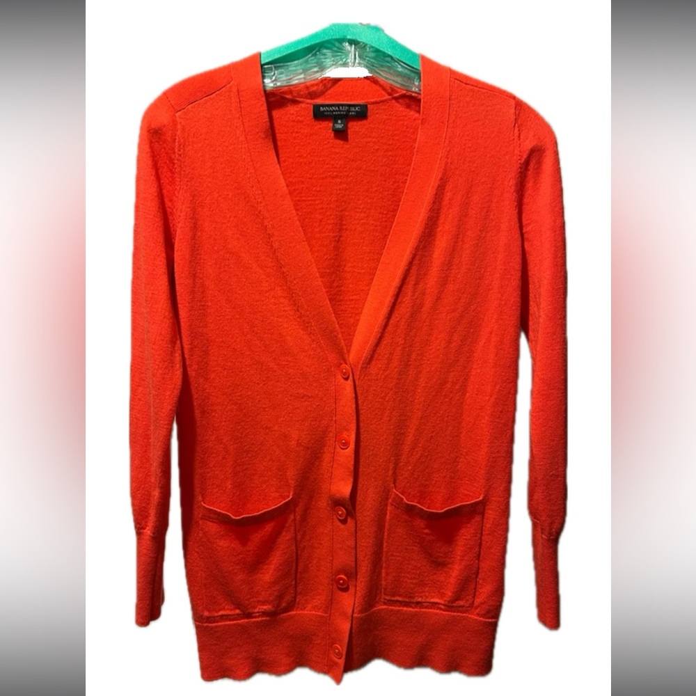 Banana Republic 100% Merino Cardigan